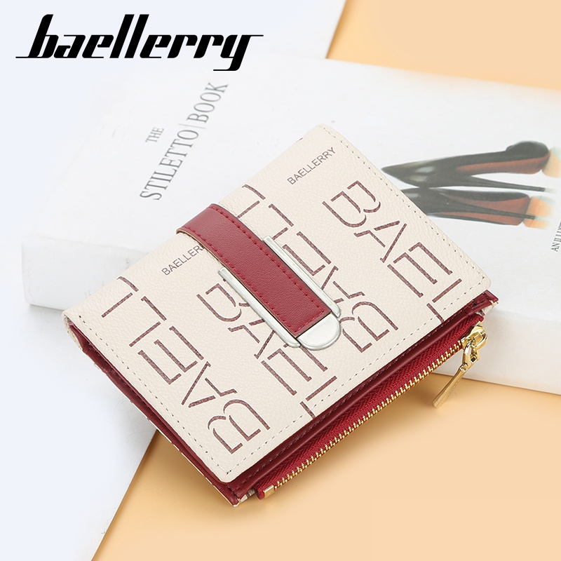 BAELLERRY DR066 Dompet Wanita Kecil Bahan Kulit PU Leather Premium WATCHKITE WKOS