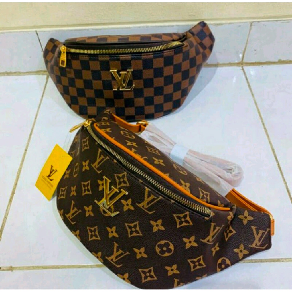 tas pinggang wanita waistbag rante terbaru