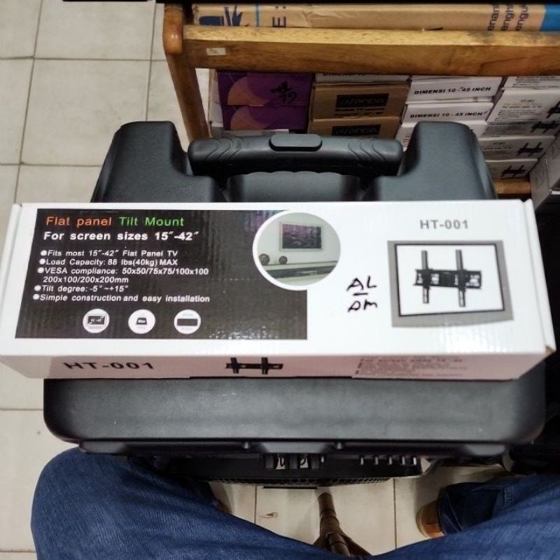 BRACKET DINDING TV LED 15 - 42 inch