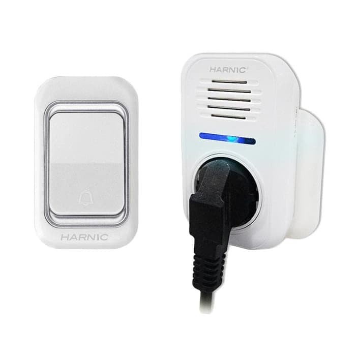 

Bel Pintu Wireless Harnic Heles D-052K Door Bell & Stop Kontak D-52 K