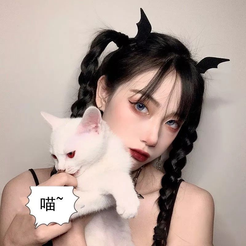 JEPIT RAMBUT LITTLE DEVIL ANGEL SAYAP KELALAWAR BETMEN JEPITAN HAIRPIN COSPLAY HALLOWEEN HPWI