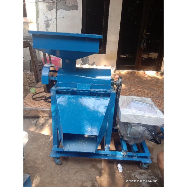 MESIN PENEPUNG SEKAM PADI 15KG/JAM