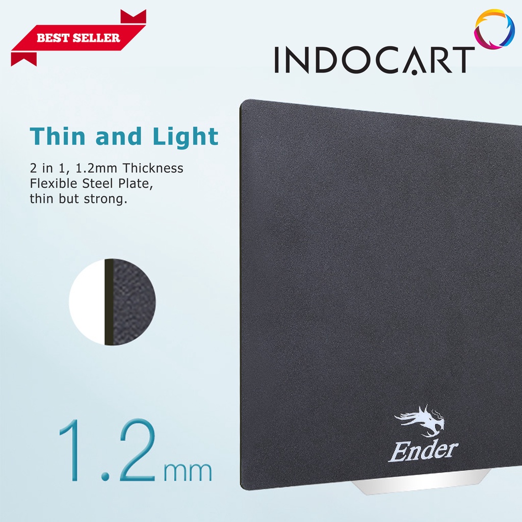 INDOCART PEI Printing Platform 235x235x1.2mm Double-sided