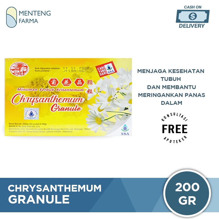 Chrysanthemum Granule - Minuman Panas Dalam dan Kesehatan Tubuh