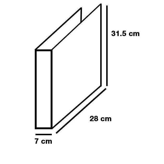 

Murah Irit Ordner Bantex 1450-01 (BLUE) A4 7 cm