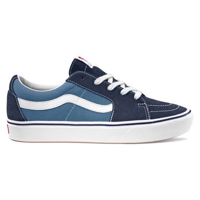 Jual Vans Sk8 Low Classic Navy White Original Shopee Indonesia