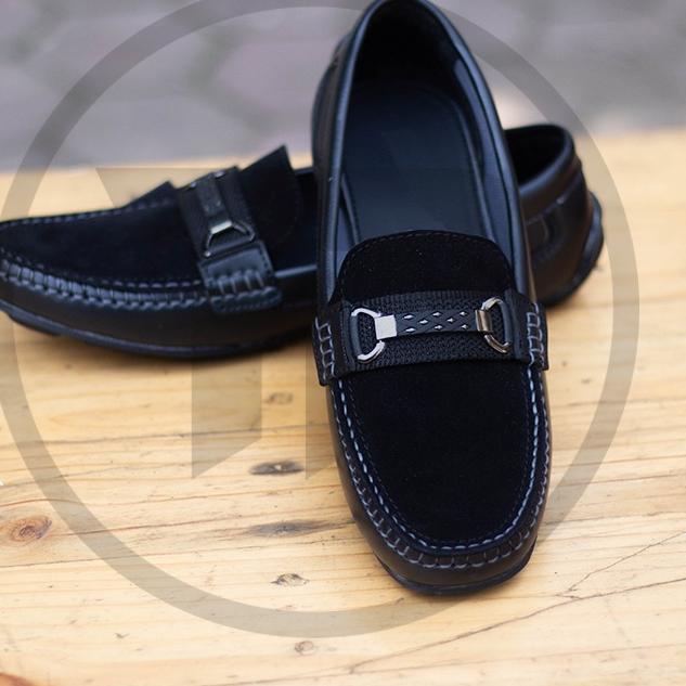 Viral (SANITEC) SEPATU MOCCASINS LOAFERS SLIP ON PRIA KEREN MURAH TERBARU BERKUALITAS BERGARANSI (Se