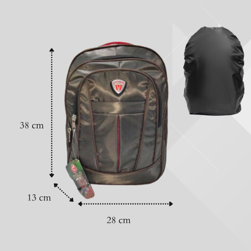 Tas Ransel Polo/Tas Sekolah Polo Untuk SMP-SMA-KULIAH-KERJA/Tas Laptop Unisex