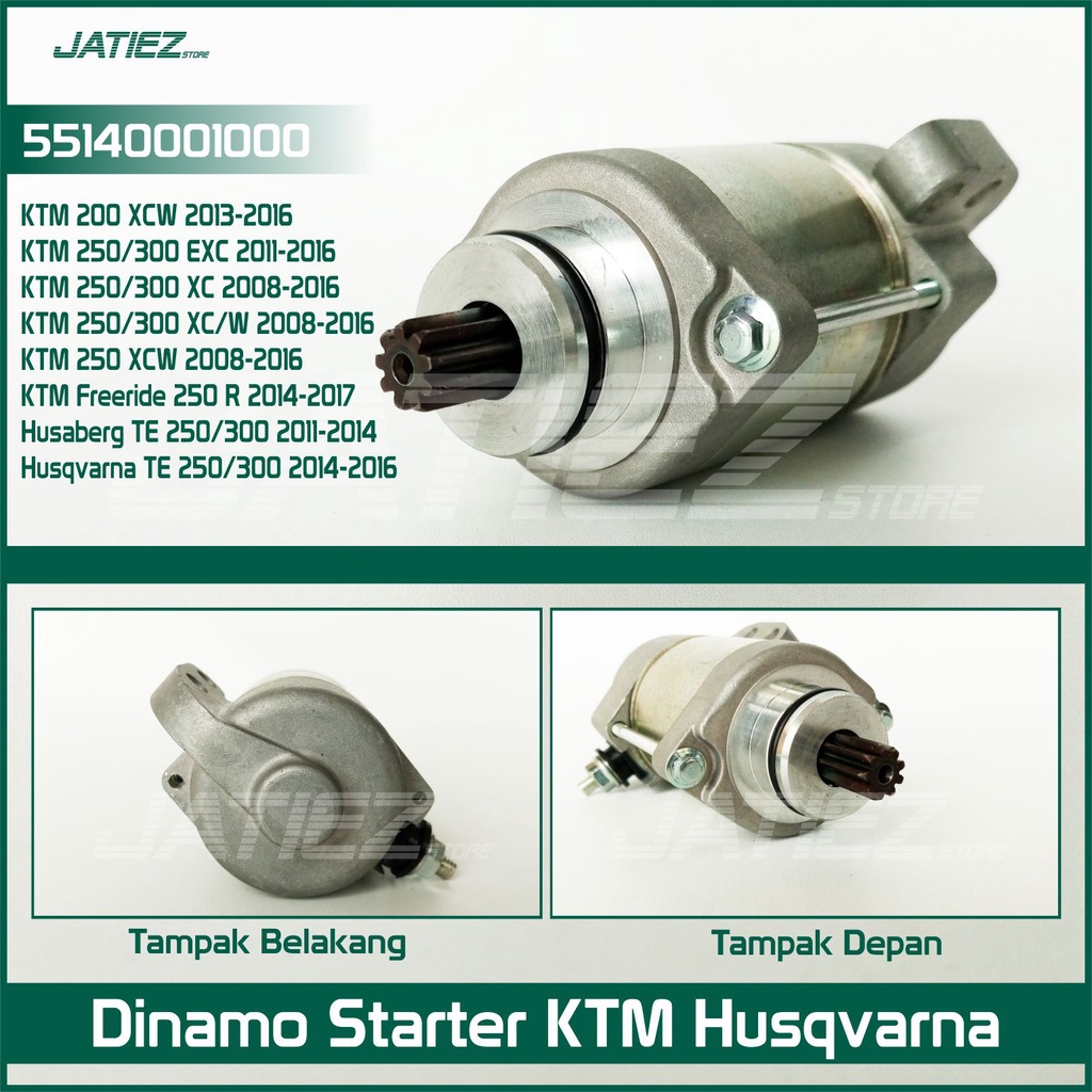 Dinamo Stater Starter KTM EXC 200 250 300 2008-2016 55140001000 55140001100