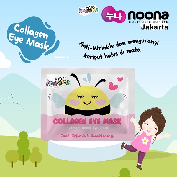 ANABEE COLLAGEN EYE MASK - MASKER MATA / N018965