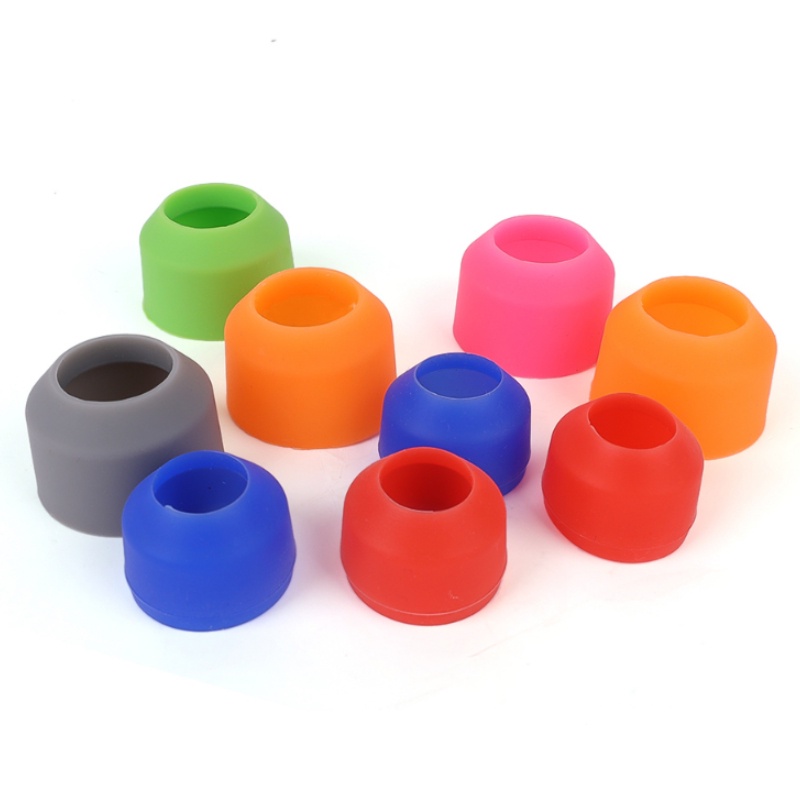 1 Pc Ring Stopper Pelindung Joran Pancing Bahan Silikon Anti Slip Warna Acak