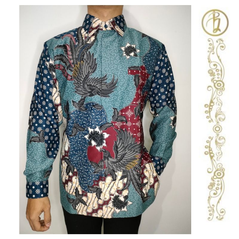 [NEW ARRIVAL] Baju Batik Pria lengan panjang bahan Dobby Premium