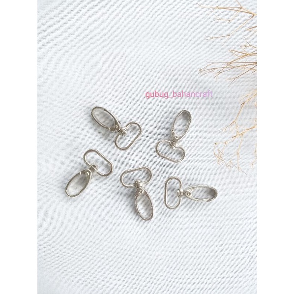 Cantelan / Kew Kew / Pengait Tali Kait Tas Hook Besi 2cm/4cm.