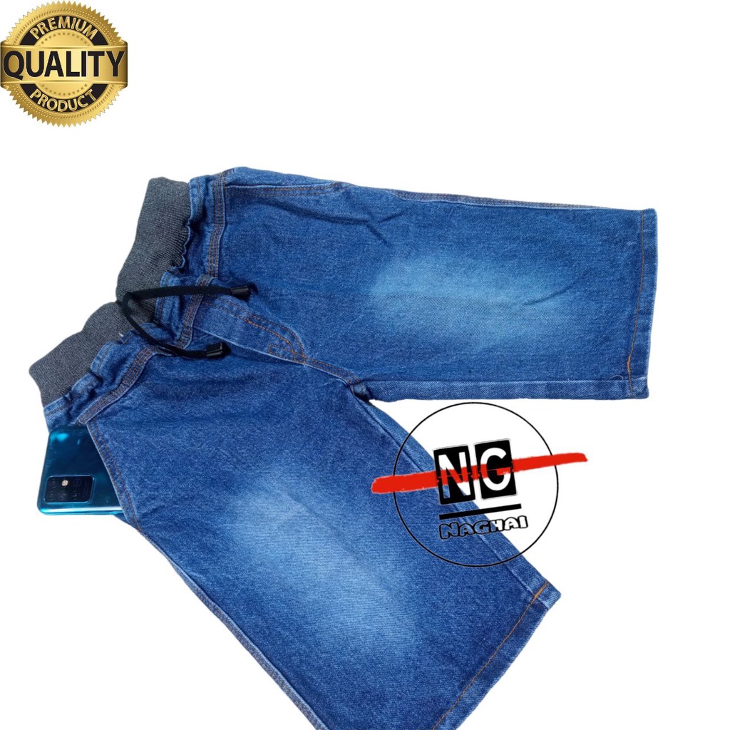 NAGHAI-Celana Jeans Pendek Anak Celana Pendek Jeans Anak Laki-Laki Premium