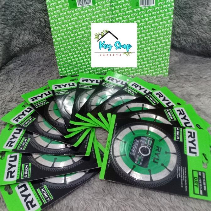 Diamond wheel 4" DRY CUTTING Mata Potong Keramik Kering RYU by TEKIRO