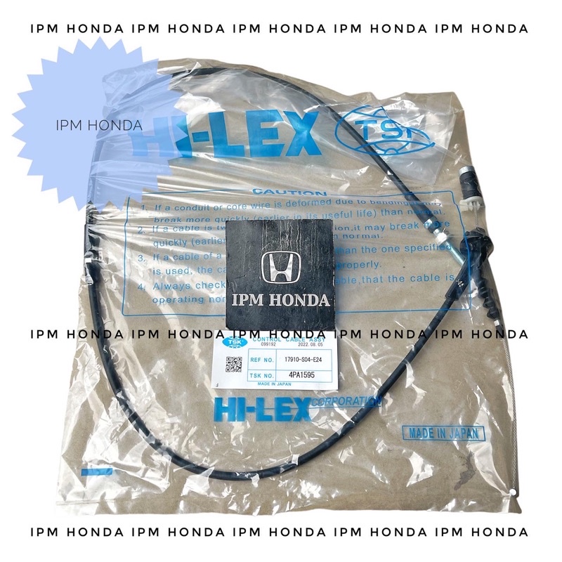 17910 S04 E24 / E84 Wire Throttle Cable Kabel Gas Manual MT / Matic AT Automatic Honda Civic Ferio 1996 1997 1998 1999 2000