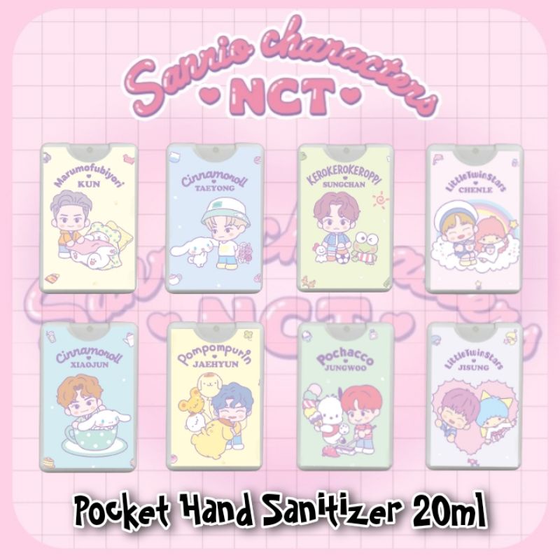 NCT Sanrio Hand Sanitizer Pocket Hand Sanitizer