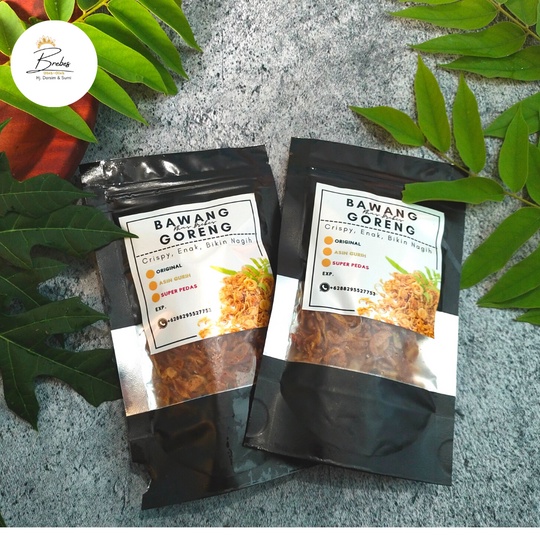 

Bawang Goreng 100 Gram/Bawang Merah Goreng/Brambang Goreng Brebes By Oleh Oleh Brebes Hittam Sedang