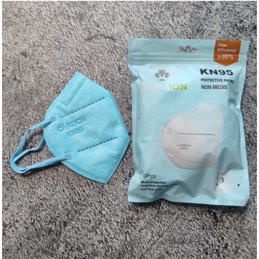 Masker KN95 Careion Senada 5Ply 1 Zip 10 Pcs