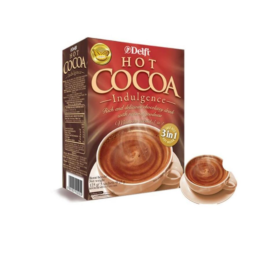 

Hemat Banget--Delfi Minuman Cokelat Hot Cocoa Indulgence 25 grx5