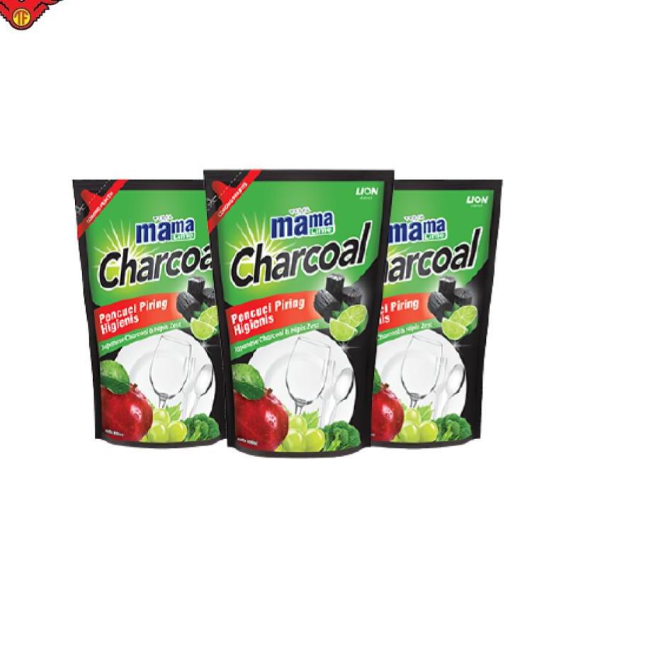 Belanja kuat--Mama Lime Charcoal 780 ml Triple Pack