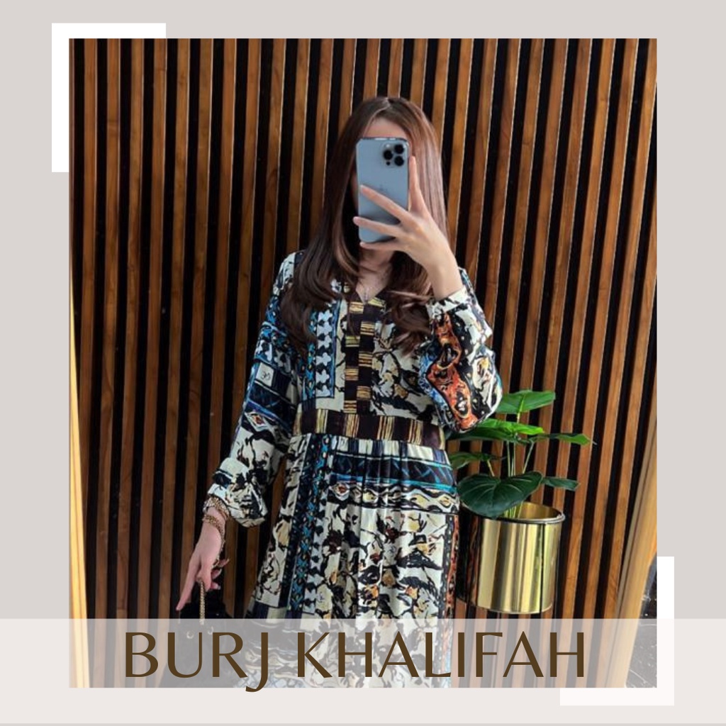 DSTCOLLECTIONBALI | Burj Khalifa Maxi Dress by CE Homewear Original Ori New Daster Pakaian Gamis Lon