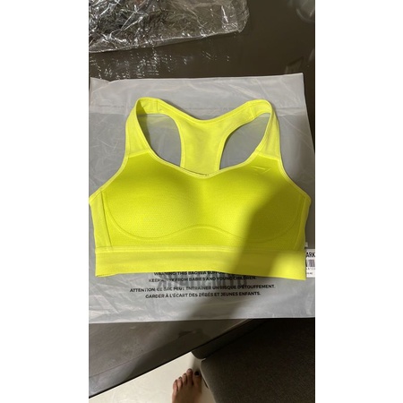 new gymshark sports bra lightweight high support size xs