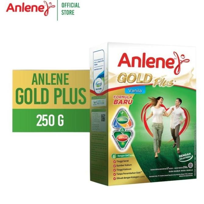 

[ COD ] Anlene Gold Plus Vanila 250 Gram Hi-Calcium Susu Kalsium Yogyakarta
