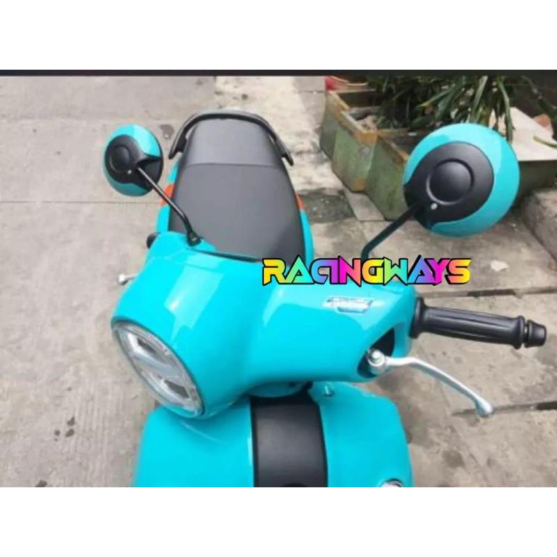 Spion Motor Yamaha Fazzio Fino Bulat Warna Tosca(R25p)