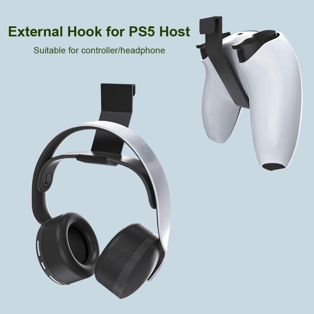 Top 2pcs Headphone Stand Gaming Hook Hanger Braket Gantung