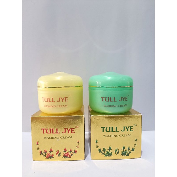 Tull Jye Washing Cream Hijau (Non Scrub) / Tull Jye Washing Cream Kuning (Scrub) / Sabun Cuci Muka T