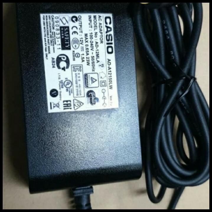 Ac Adaptor Ad-A12150Lw Piano Casio Cdp 230 Cdp 120 Ctk-7200