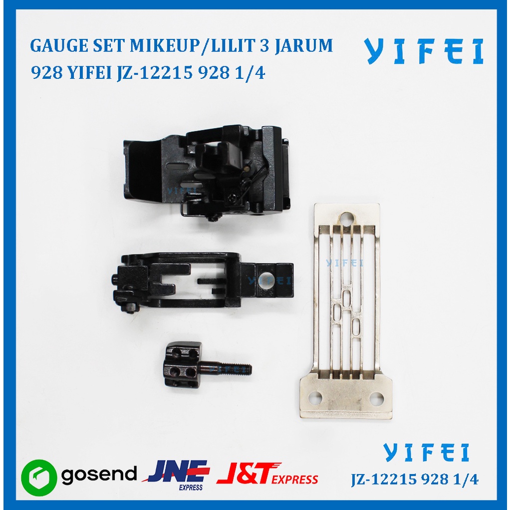 GAUGE SET MIKEUP/LILIT 3 JARUM 928 YIFEI-12215 928 1/4