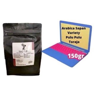 

Toraja Koffie Kopi Arabica Toraja Pulu Pulu Kopi Arabika Sapan 150 gr Biji Kopi Bubuk Toraja