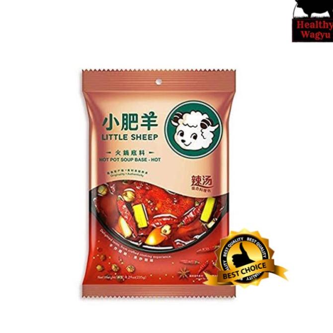 

~~~~~] Little Sheep Mala 235 gr Shabu shabu Bumbu Hot Pot Rasa Mala Import