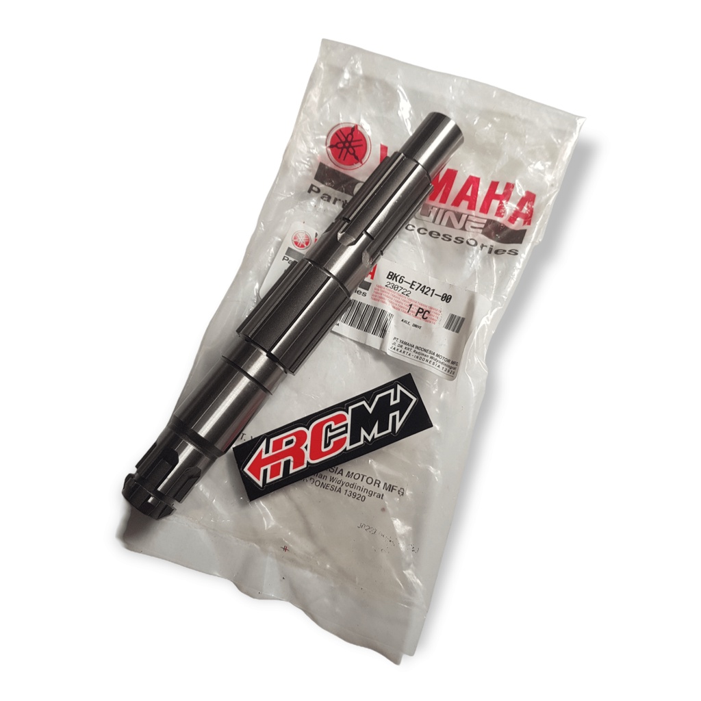 BK6-E7421-00 AXLE DRIVE AS GER GEAR DEPAN  R15 V3 MT15 XSR 155 WR155 WR 155 VIXION R ORI ORIGINAL YAMAHA YGP ASLI