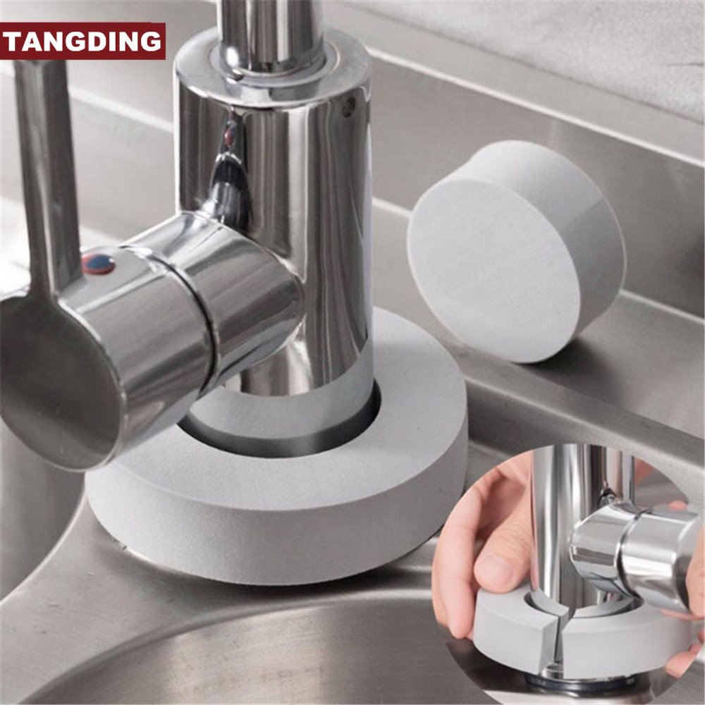 【COD Tangding】1 Pc Spons Penyerap Air Tahan Percikan Cepat Kering Untuk Keran Dapur / Kamar Mandi