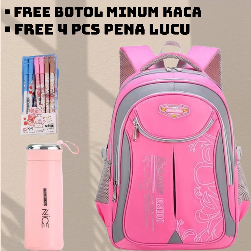 OLSHOPGROSIRBANDUNG - Tas Sekolah Anak Laki Laki Sd Smp Sma Ransel Kerja ORIGINAL Tas Sekolah Anak Laki BackPack IMPORT