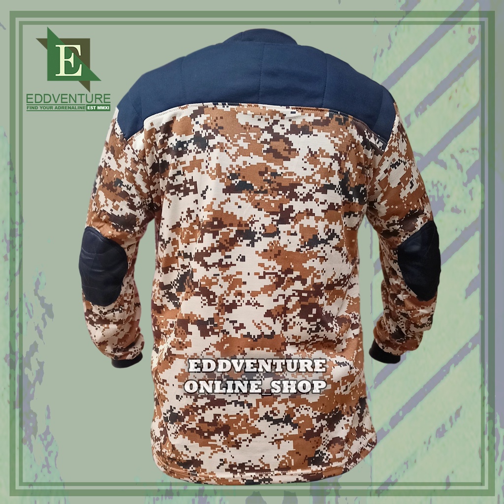 Baju kaos decker dekker hitam biru tua navy polos loreng marpat digital pramuka gurun teluk tactical lengan panjang pria wanita dewasa murah keren