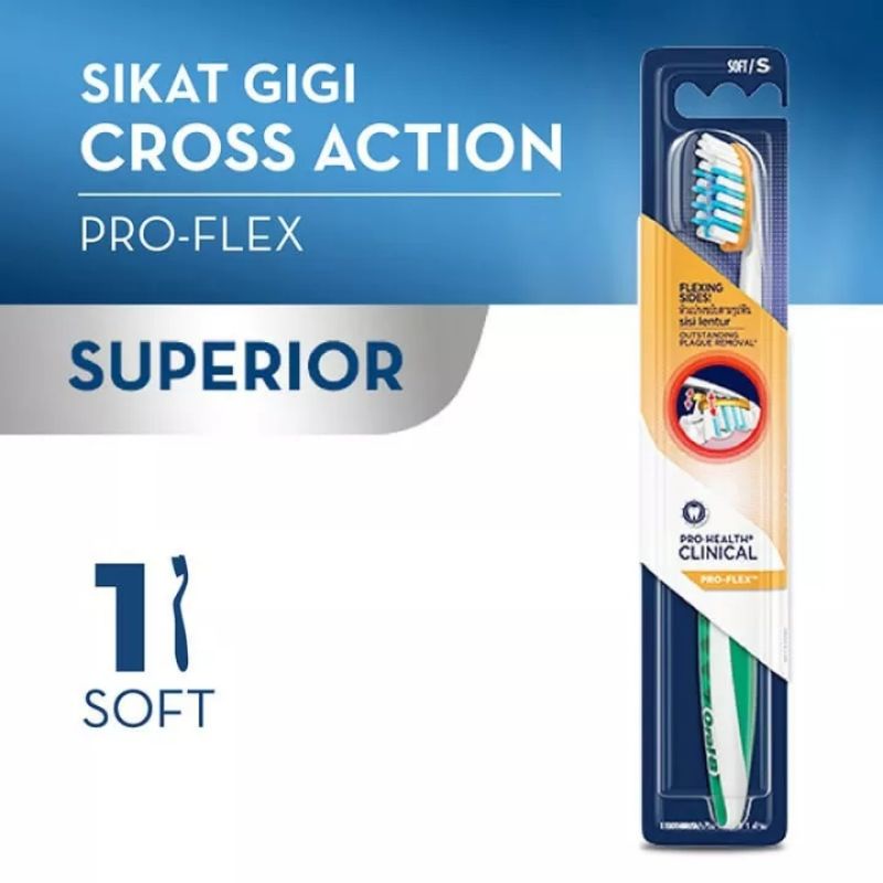 Oral B Crossaction Clinical Proflex Soft