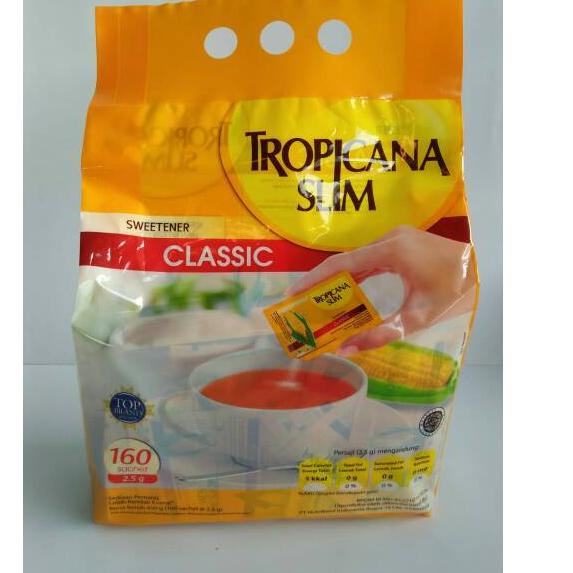 

BAYAR DITEMPAT✔️Gula Tropicana Slim Classic 160 sachet|KD7