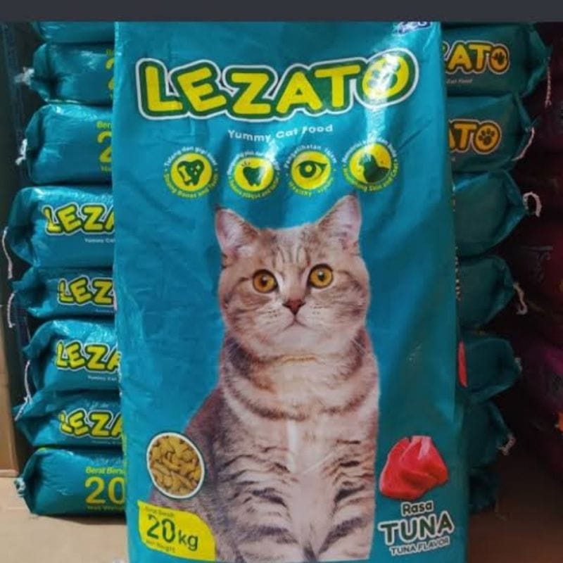 MAKANAN KUCING LEZATO 20 KG
