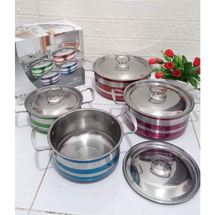 PANCI HALOGEN COOKWARE SET WARNA WARNI