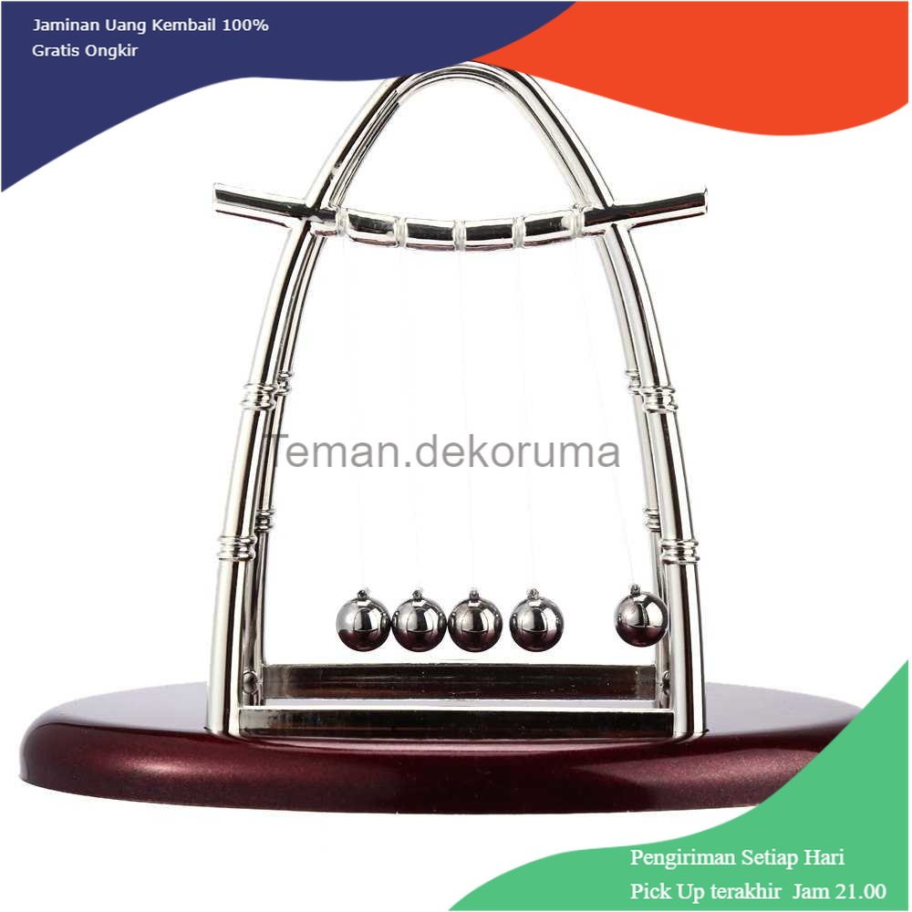 TD - DAP Pajangan Meja Balance Ball Pendulum Newton Model Arched - ZY02