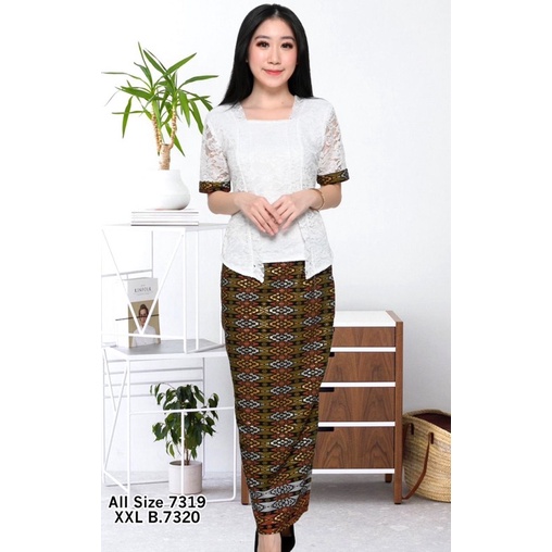 stelan rok panjang ulos