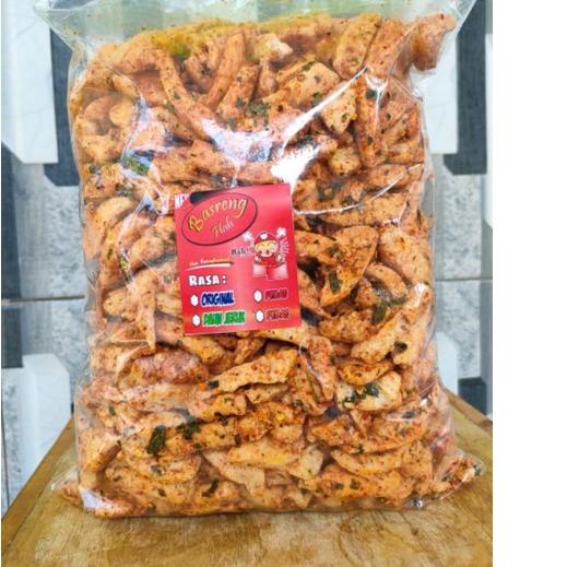 

COD Basreng Hah pedas daun jeruk 1kg !