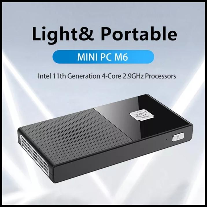 Mini Pc M6 8/512Gb Ssd Morefine Intel N5105 4K Wifi6 Windows 11 Pro