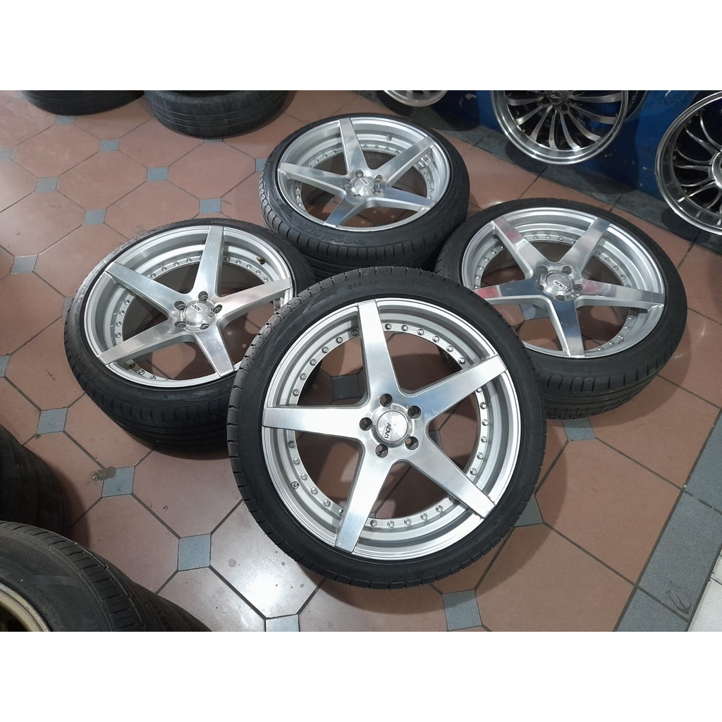 Velg Ring 20 Bekas Model Adv Pcd 5x114,3 Plus Ban 245 40 R20