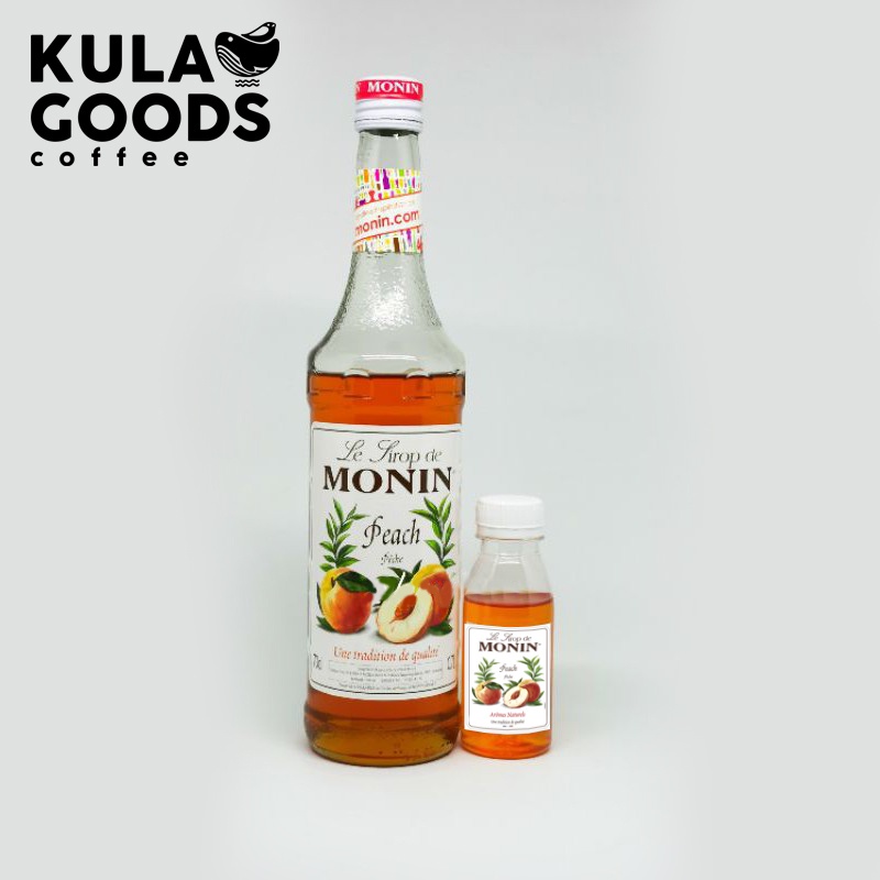 

syrup monin peach repack 100ml