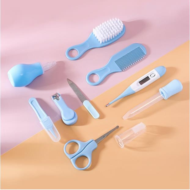 Baby Care Kit Set 6in1 / 10in1 Sisir Bayi Set Gunting Kuku Bayi Perlengkapan Bayi Baru Lahir Kado Lahiran New Born Gift  (Termometer. Gunting Kuku. Sisir Bayi. Dll) Perlengkapan Bayi Set Newborn isi 10/6